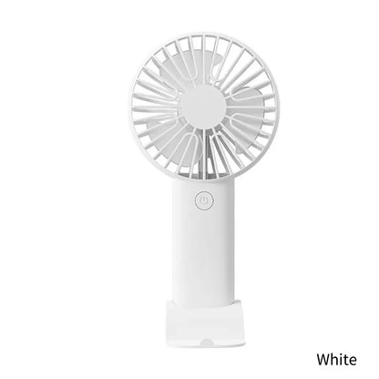 Mini Portable Fans Handheld USB Rechargeable Fan Mini Desktop Air Cooler Outdoor Fan Cooling Travel Hand Fans Ventilation Fan