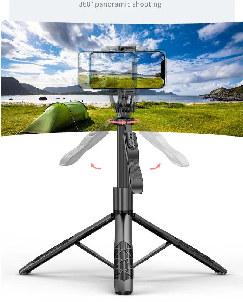 AI Smart 360° Face Tracking Gimbal - Auto Stabilizer & Tripod for Perfect Smartphone Vlogs & Live Streams
